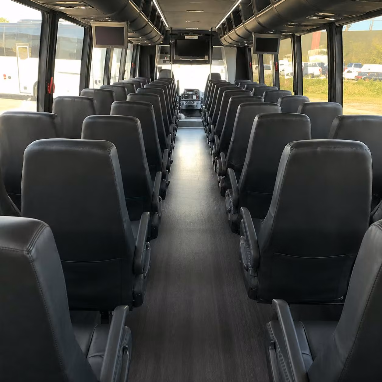 35 passenger minibus interior