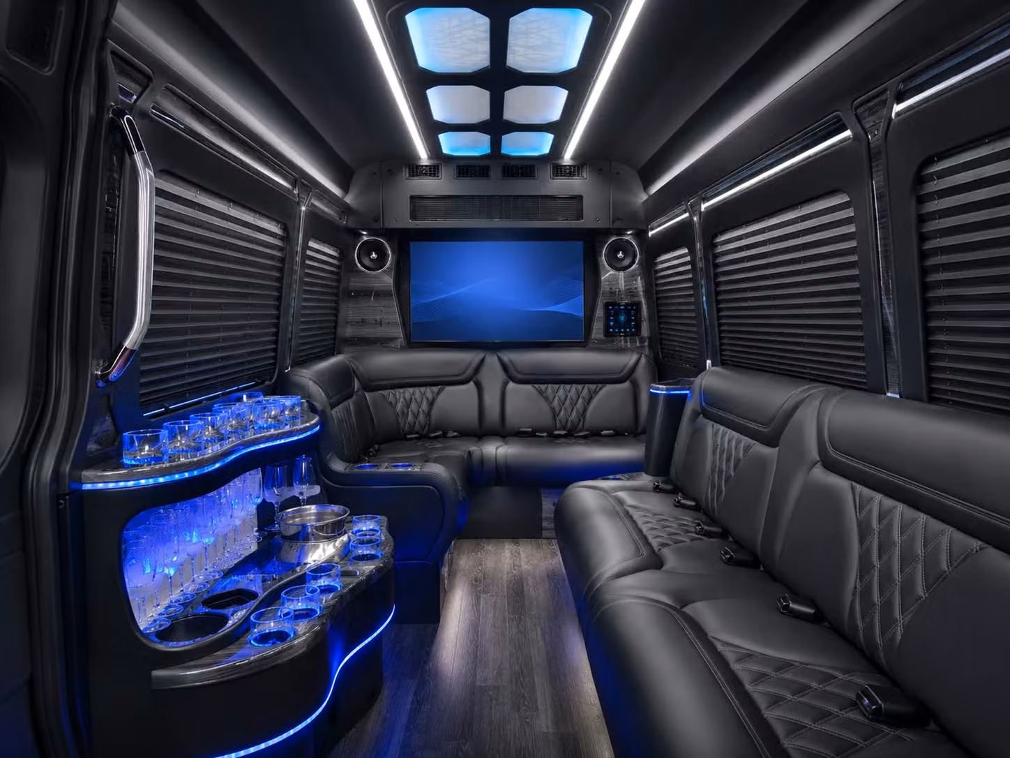 browse a large selection of buses for fremont funeral and bereavement transportation