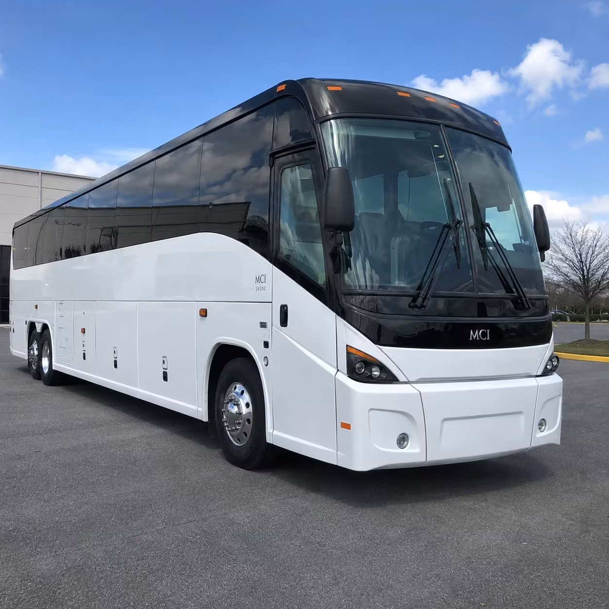 fremont charter bus rental exterior