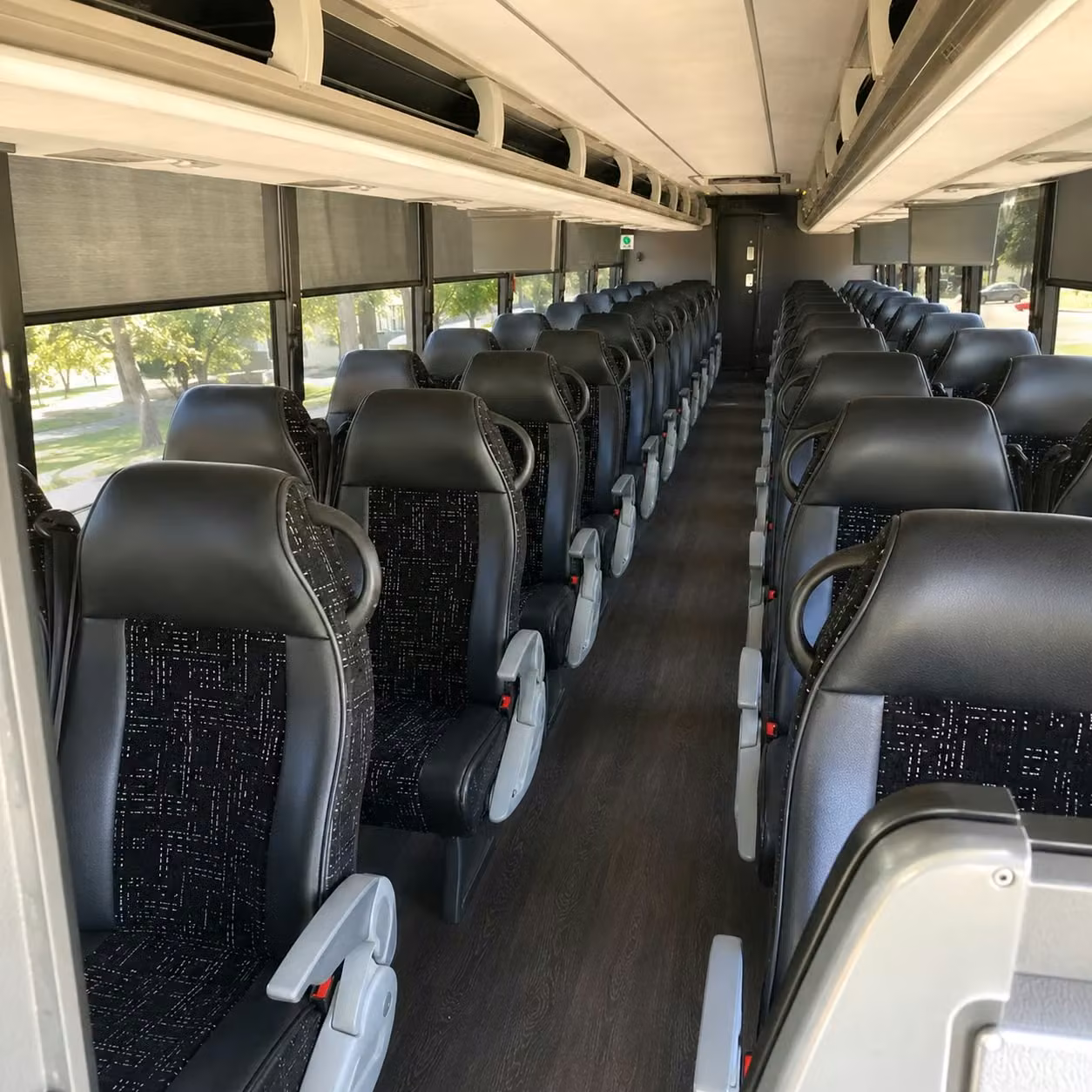 fremont charter bus rental inside